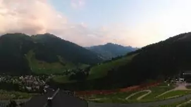 Blick von der Maisalm bei Saalbach (1.190m)
