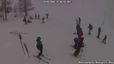 Blick von der Bergstation Ronalplift