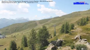 Ausservillgraten - Blick Richtung Westen (1.287 m)