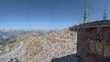 Ausblick von der Bergstation Monte Fraiteve (2.702 m)