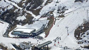 Blick auf die Talstation Sessellift Masse (1.811 m)