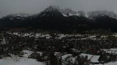 Blick auf Ellmau am Wilden Kaiser (827 m)