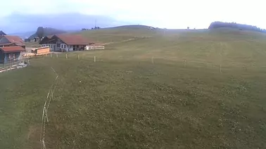 Blick auf die Skipiste