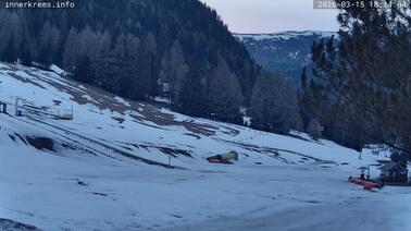 Blick zur Tubingbahn in der Innerkrems