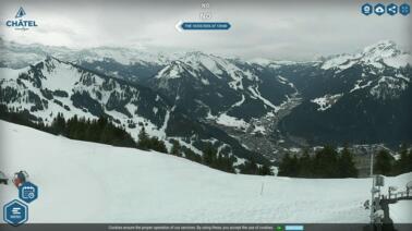 Rundumblick auf das Gebiet