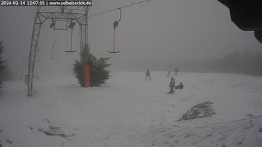 Blick auf die Lifttrasse