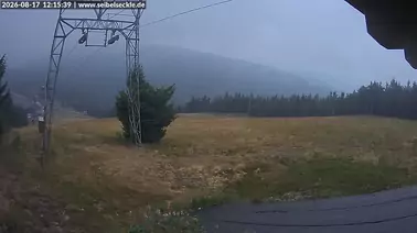 Blick auf die Lifttrasse
