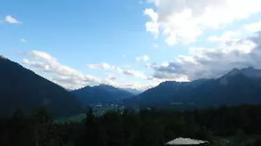 Blick vom Kappakreuz Tarrenz in der Gemeinde Imst (1.245 m)