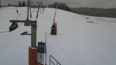 Blick auf den Schlepplift Wasen