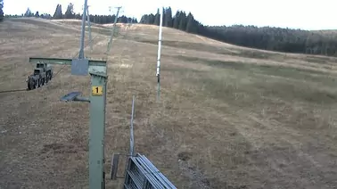 Blick auf den Schlepplift Wasen