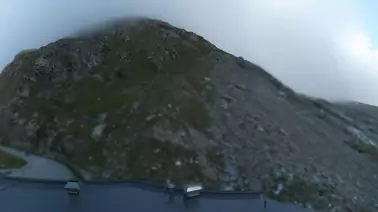 Blick auf den Stausee Mattmark