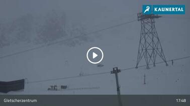 Blick auf das Gletscherrestaurant (2.750 m)