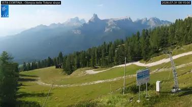 Olympiapiste in Cortina d´Ampezzo (2.092 m)