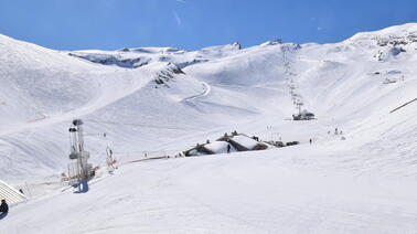 Pisten im Skigebiet (2.600 m)