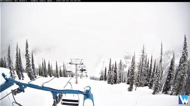 Blick auf die Lifttrasse