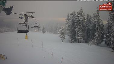 Blick von der Bergstation 4er-Sessellift