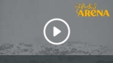 Blick auf die Lifttrasse und die Aussichtsplattform (2.283 m)