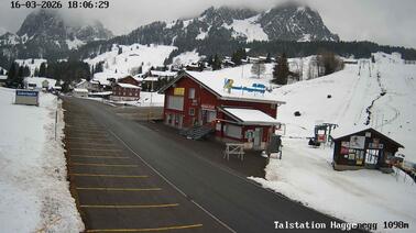 Blick auf den Talstationbereich