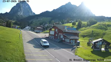 Blick auf den Talstationbereich