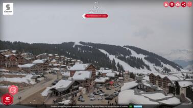 Blick auf die Dorfmitte (1.650 m)