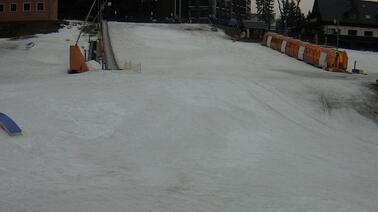 Blick auf das Übungsgelände für Kinder