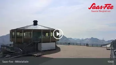 Rundumblick vom Mittelallalin (3.500 m)