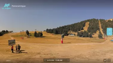 Blick auf das Plateau de Bigorre