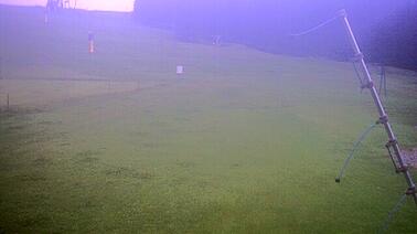 Blick auf die Piste und den LIft