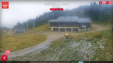 Blick von der Bergstation Crozet