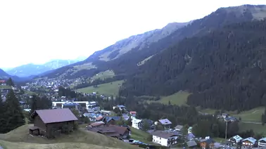 Blick auf Hirschegg
