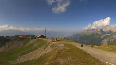 Crans Montana - Rundblick von der Bergstation Nationale Express (2.267 m)