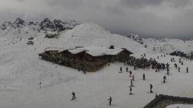 Rundblick von der Bergstation der Valisera-Bahn (2.096 m)