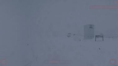 Blick auf den Gletscher (3.400 m)